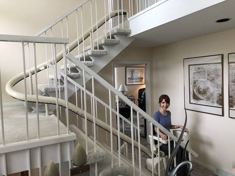 Handicare Freecurve Stairlift Handicare Freecurve Stairlift